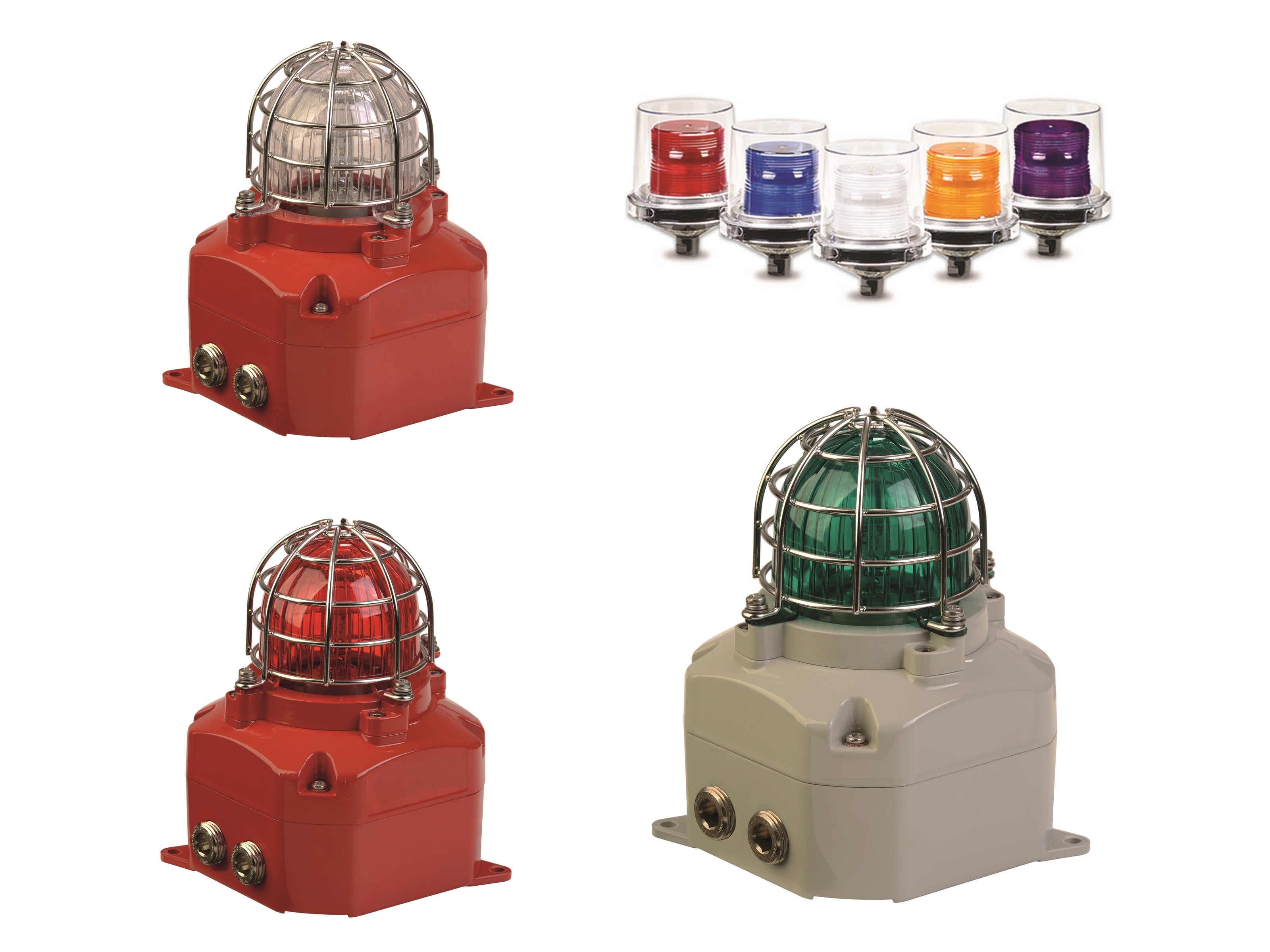 Class 1 Div 2 Hazardous Location Synchronized Strobe Lights UL1638 Private Mode