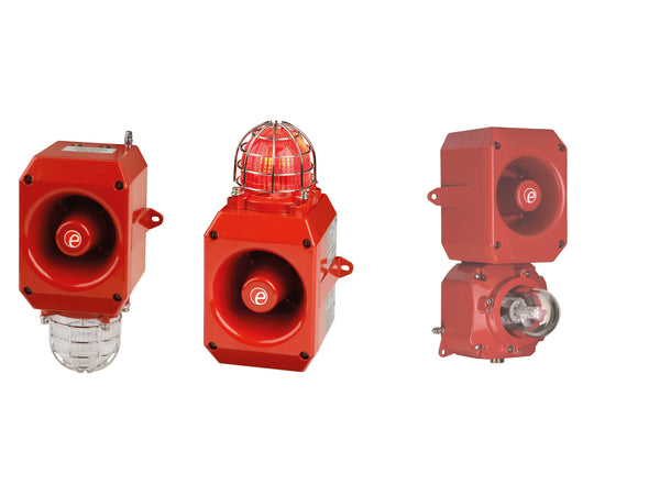 Class 1 Div 2 Hazardous Location Combination Audible Visual - UL464/UL1638 Private Mode &amp; UL464/UL1971 Public Mode