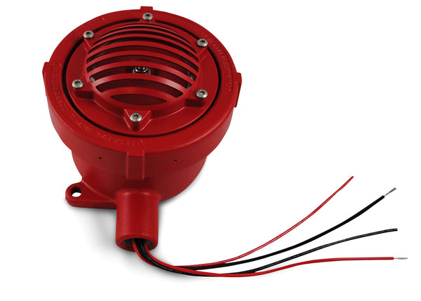 Model FHEX-24SMR Horn, 24VDC, exp-proof, cl 1 div 1 RED